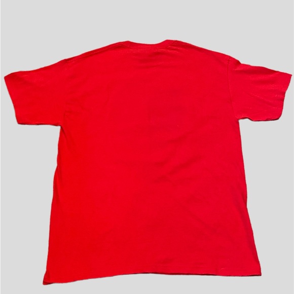 The Big Bang Theory Sheldon Cooper "Bazinga" Red Tee Shirt T-Shirt Sz Medium NWT - Picture 3 of 4